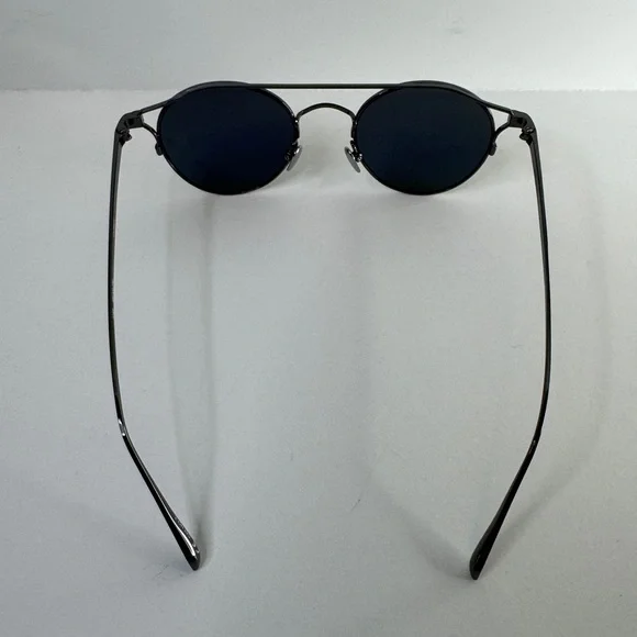 Linda Farrow LFL805C Round Black Unisex Sunglasses